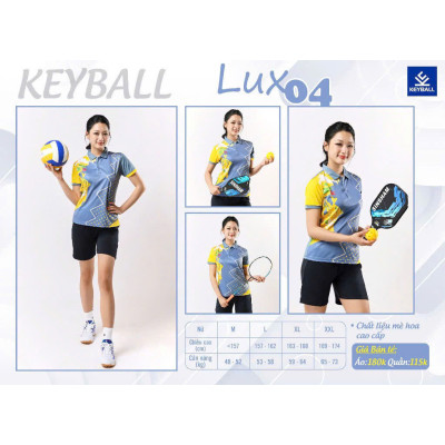 BÓNG CHUYỀN NAM NỮ KEYBALL LUX04